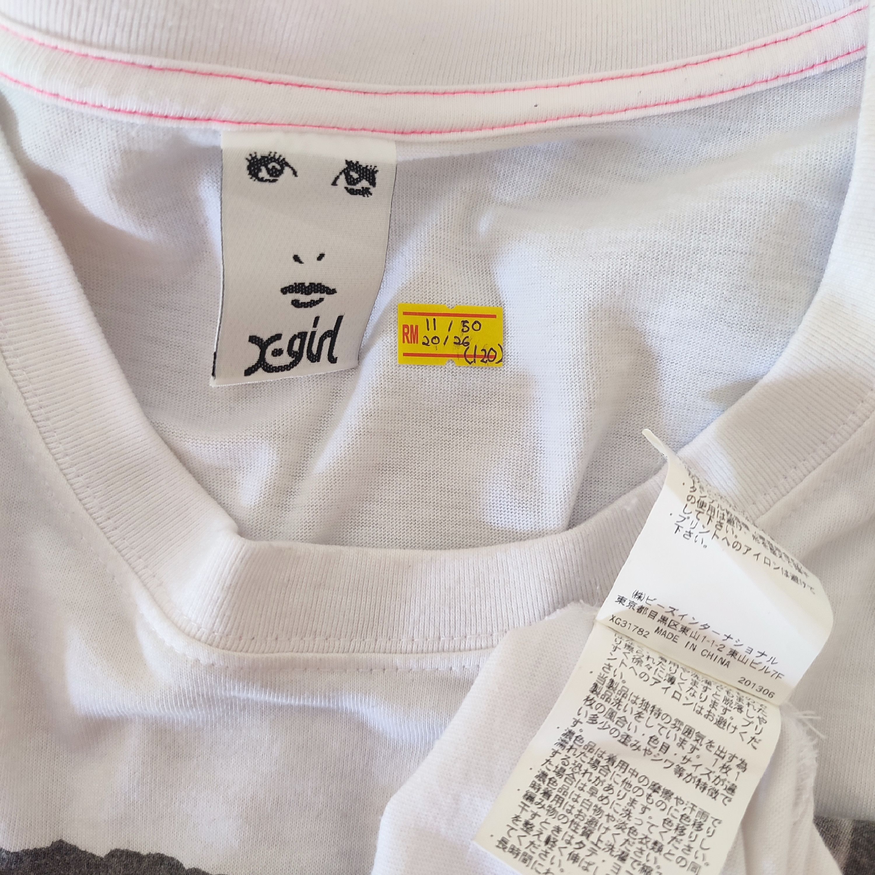 Japanese Brand × Vintage Vintage X-GIRL Love And ESTEEM Tshirt Size US M / EU 48-50 / 2 - 3 Thumbnail