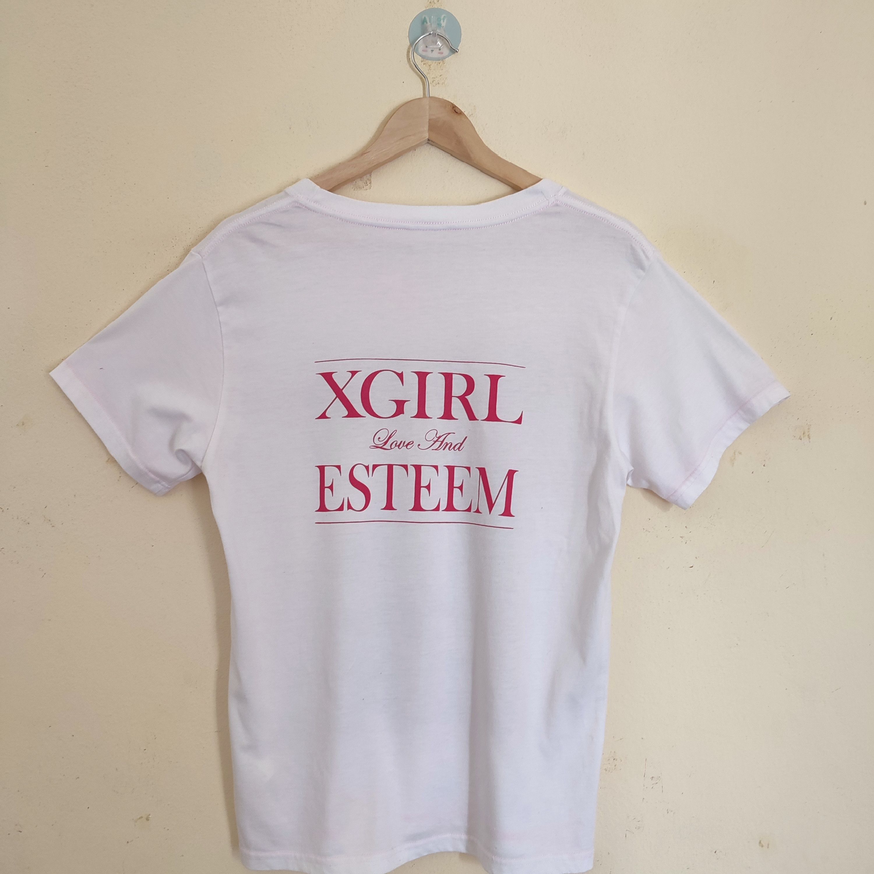 Japanese Brand × Vintage Vintage X-GIRL Love And ESTEEM Tshirt Size US M / EU 48-50 / 2 - 4 Thumbnail