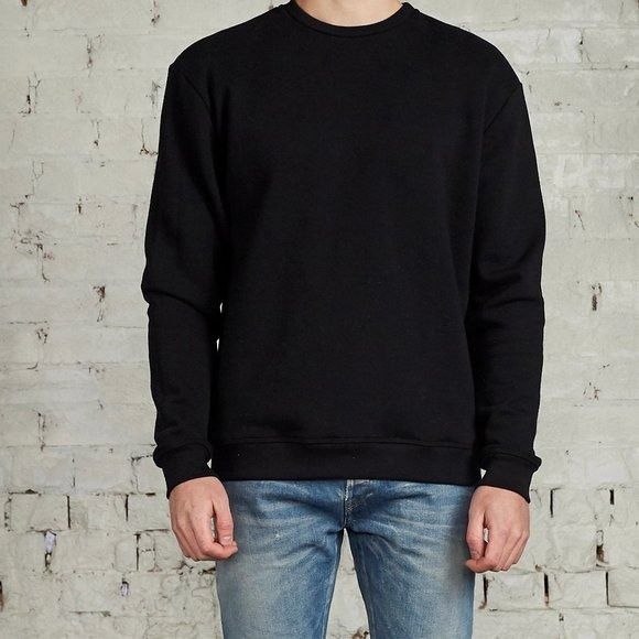 John Elliott NEW JOHN ELLIOTT OVERSIZED BLACK PULLOVER SWEATSHIRT 1 / S Size US S / EU 44-46 / 1 - 1 Thumbnail