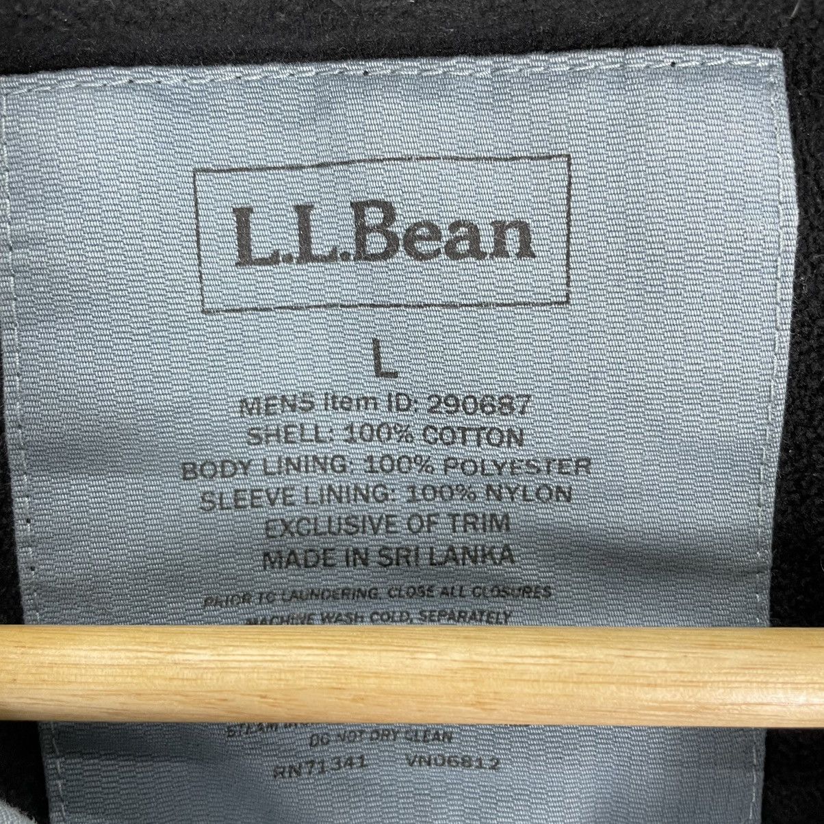 L.L. Bean ❄️LL BEAN HERRINGTON ZIPPER JACKET Size US L / EU 52-54 / 3 - 10 Thumbnail