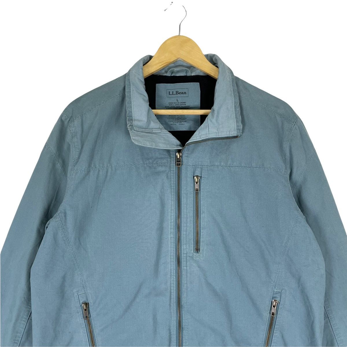 L.L. Bean ❄️LL BEAN HERRINGTON ZIPPER JACKET Size US L / EU 52-54 / 3 - 2 Thumbnail