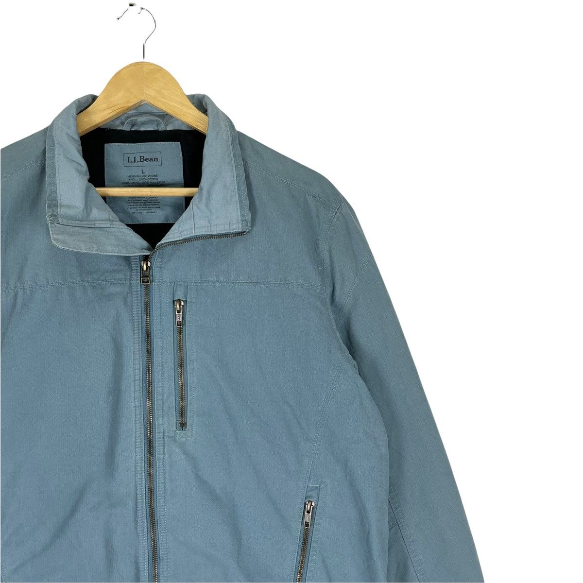 L.L. Bean ❄️LL BEAN HERRINGTON ZIPPER JACKET Size US L / EU 52-54 / 3 - 3 Thumbnail