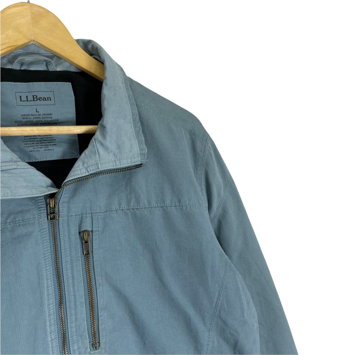 L.L. Bean ❄️LL BEAN HERRINGTON ZIPPER JACKET Size US L / EU 52-54 / 3 - 4 Thumbnail