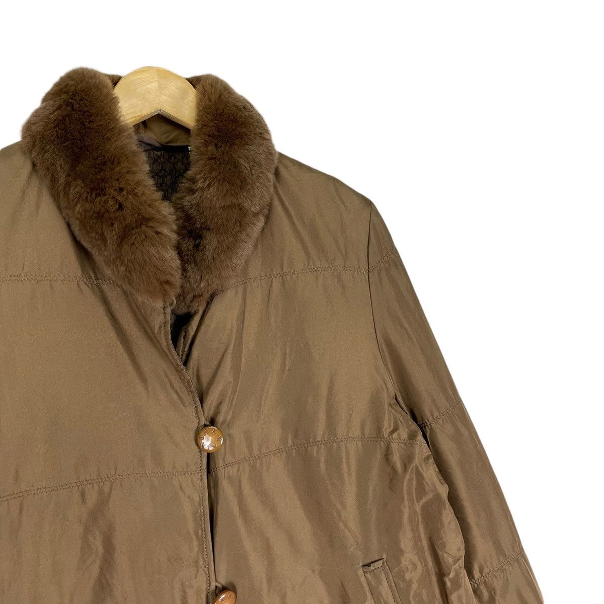 Balmain 🔥BALMAIN REVERSIBLE FAUX FUR COLLAR JACKET Size M / US 6-8 / IT 42-44 - 3 Thumbnail