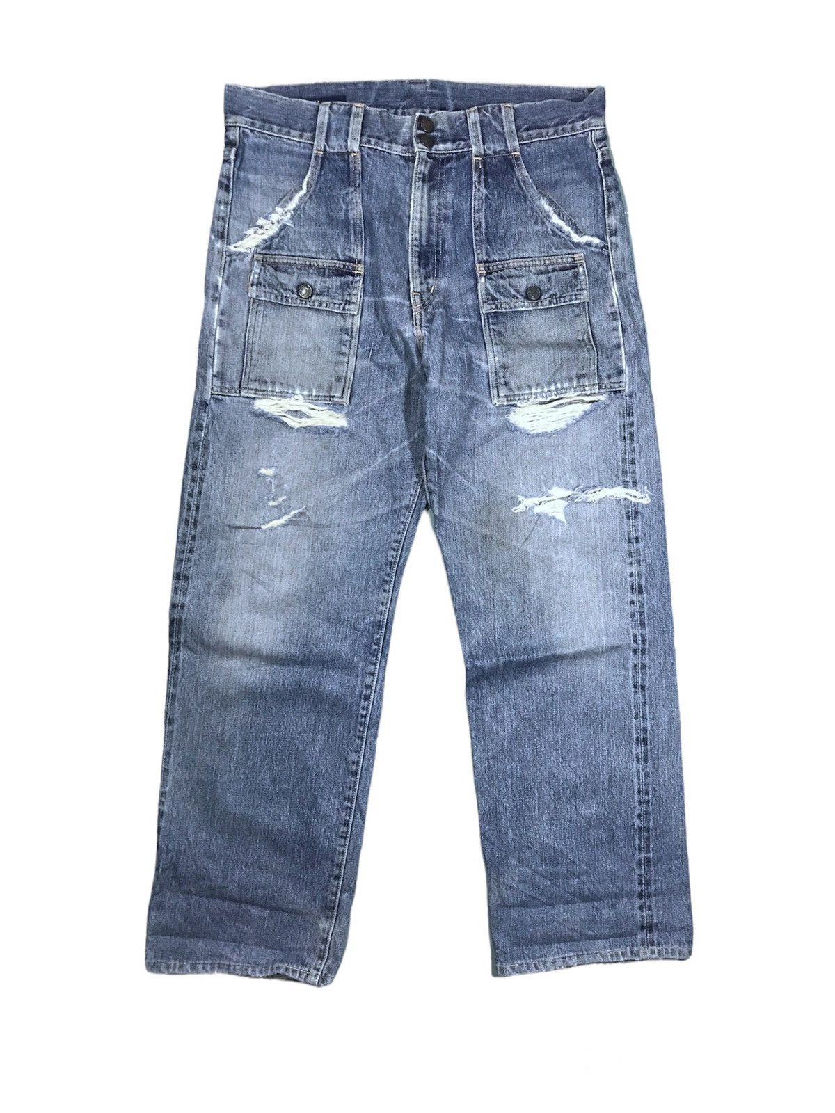 Japanese Brand × Kapital Kapital Hand Made by Zipang Island Jeans 
