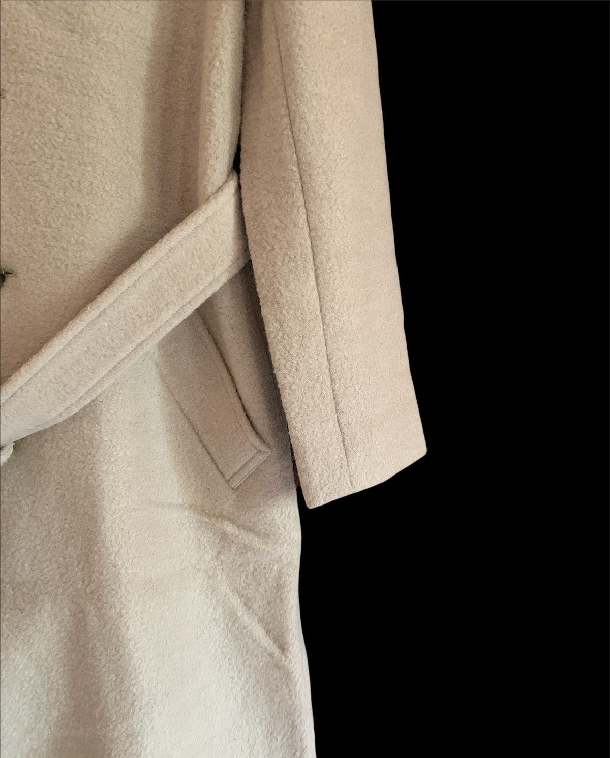 A.P.C. × Designer APC Fleece Long Sleeved Belted Jacket 100% lining rayon Size US S / EU 44-46 / 1 - 4 Thumbnail