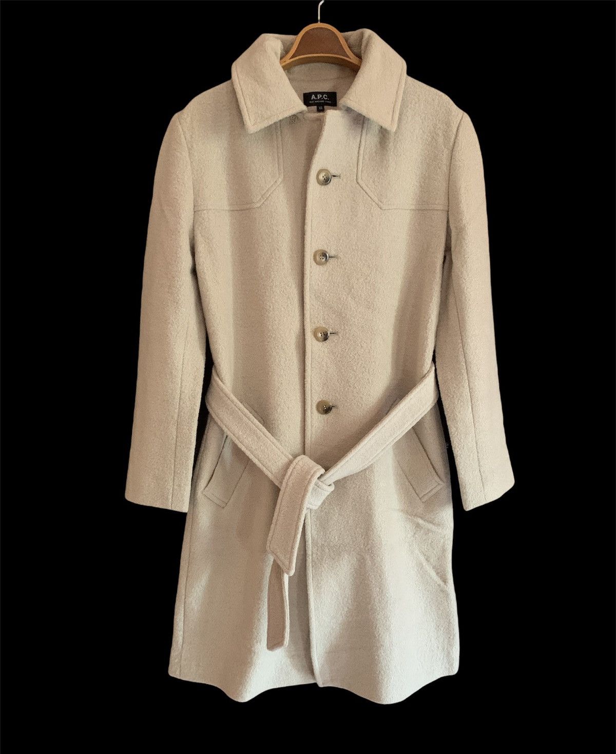 A.P.C.×Jules Tournier Wool Coat A.P.C. Eisenhower Jacket | Grailed