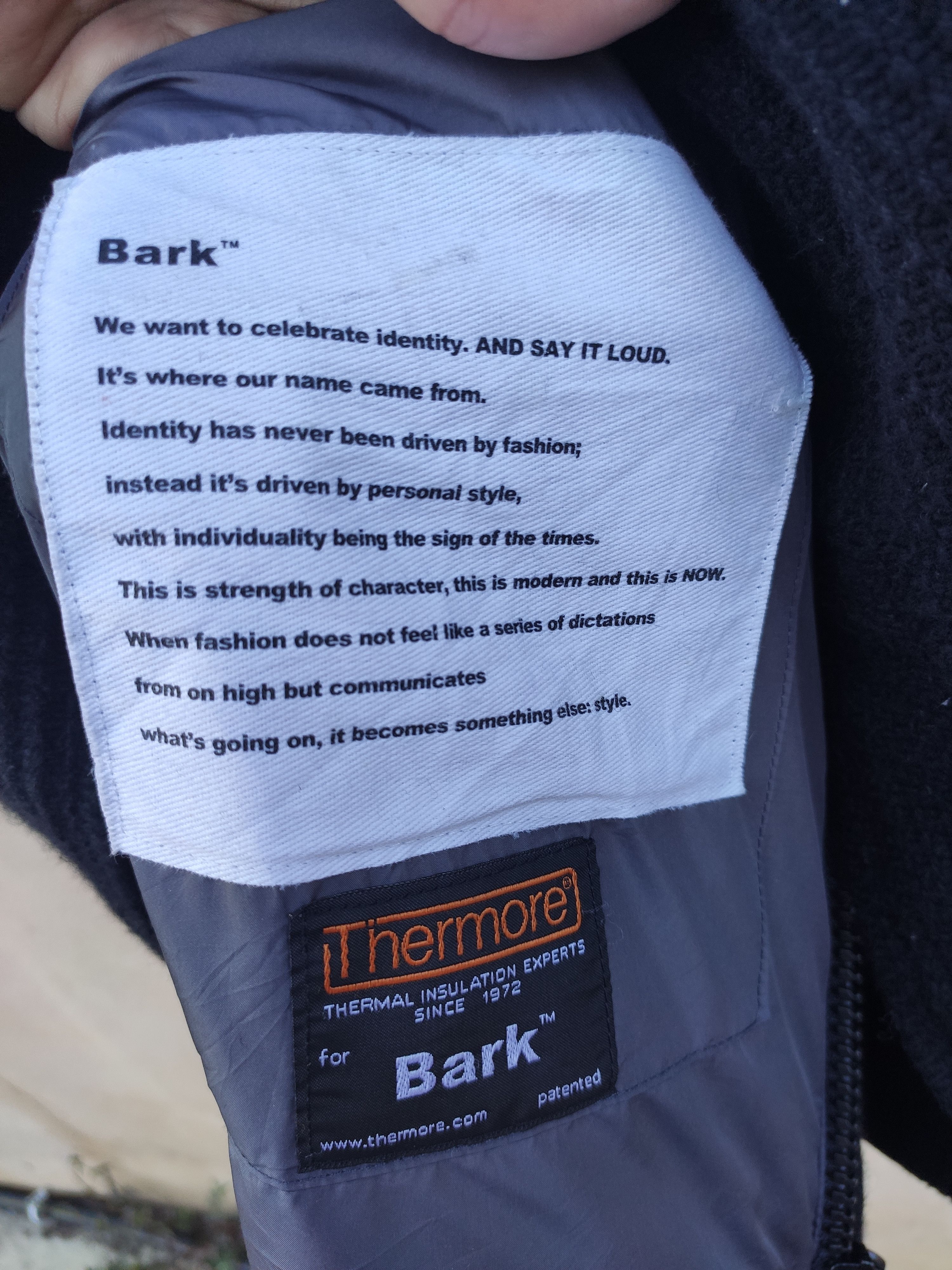 Bark Bark Jacket tactical design wool jacket Size US M / EU 48-50 / 2 - 18 Thumbnail