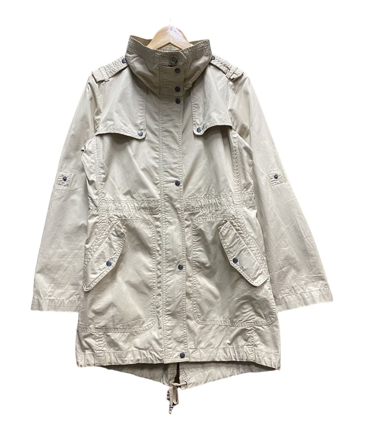 Benetton × United Colors Of Benetton BENETTON Long Jacket Parka Size US L / EU 52-54 / 3 - 1 Thumbnail