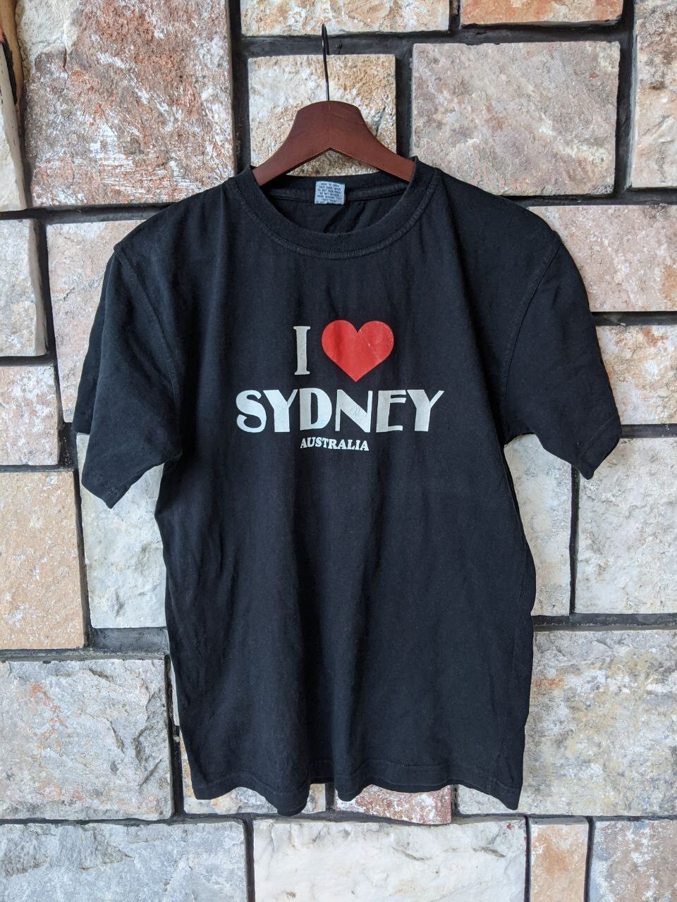 Man Made In Australia Vintage I ❤️ Sydney Australia Travel Tourism Tee Size US S / EU 44-46 / 1 - 1 Thumbnail
