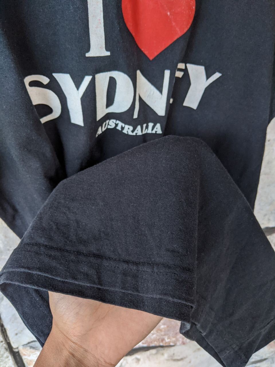 Man Made In Australia Vintage I ❤️ Sydney Australia Travel Tourism Tee Size US S / EU 44-46 / 1 - 3 Thumbnail