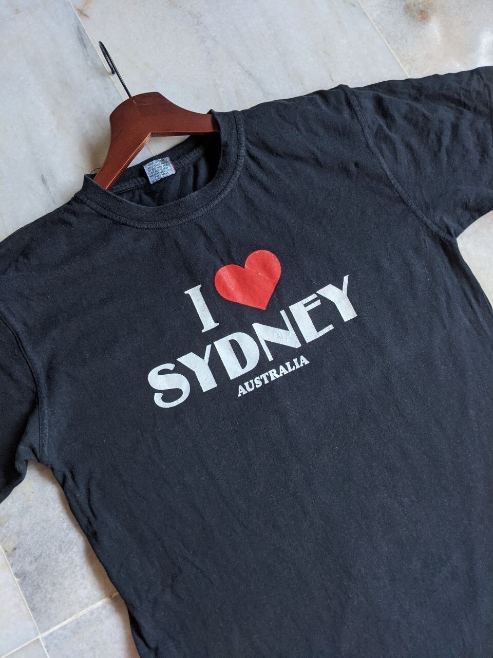 Man Made In Australia Vintage I ❤️ Sydney Australia Travel Tourism Tee Size US S / EU 44-46 / 1 - 6 Thumbnail