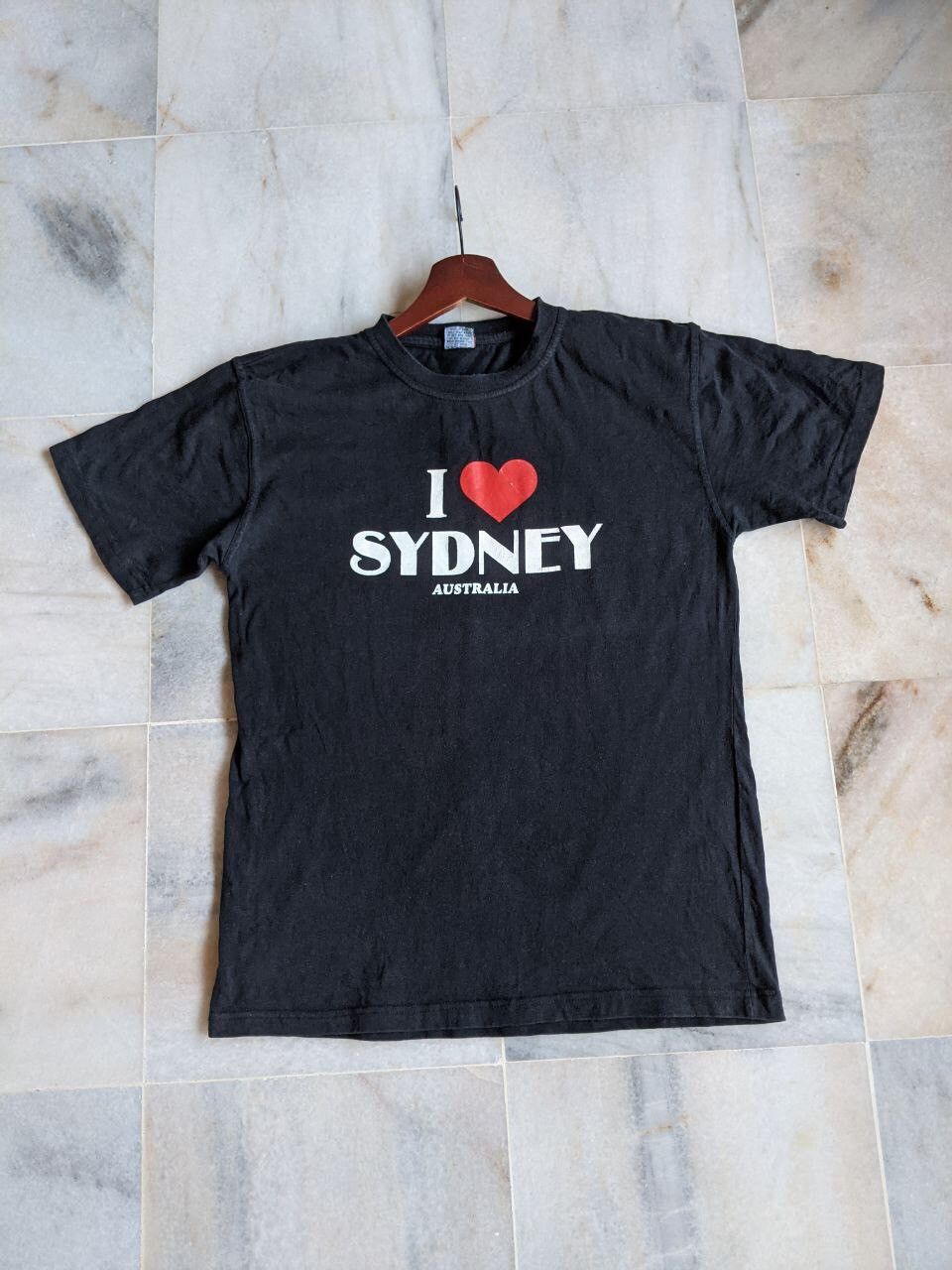 Man Made In Australia Vintage I ❤️ Sydney Australia Travel Tourism Tee Size US S / EU 44-46 / 1 - 5 Thumbnail