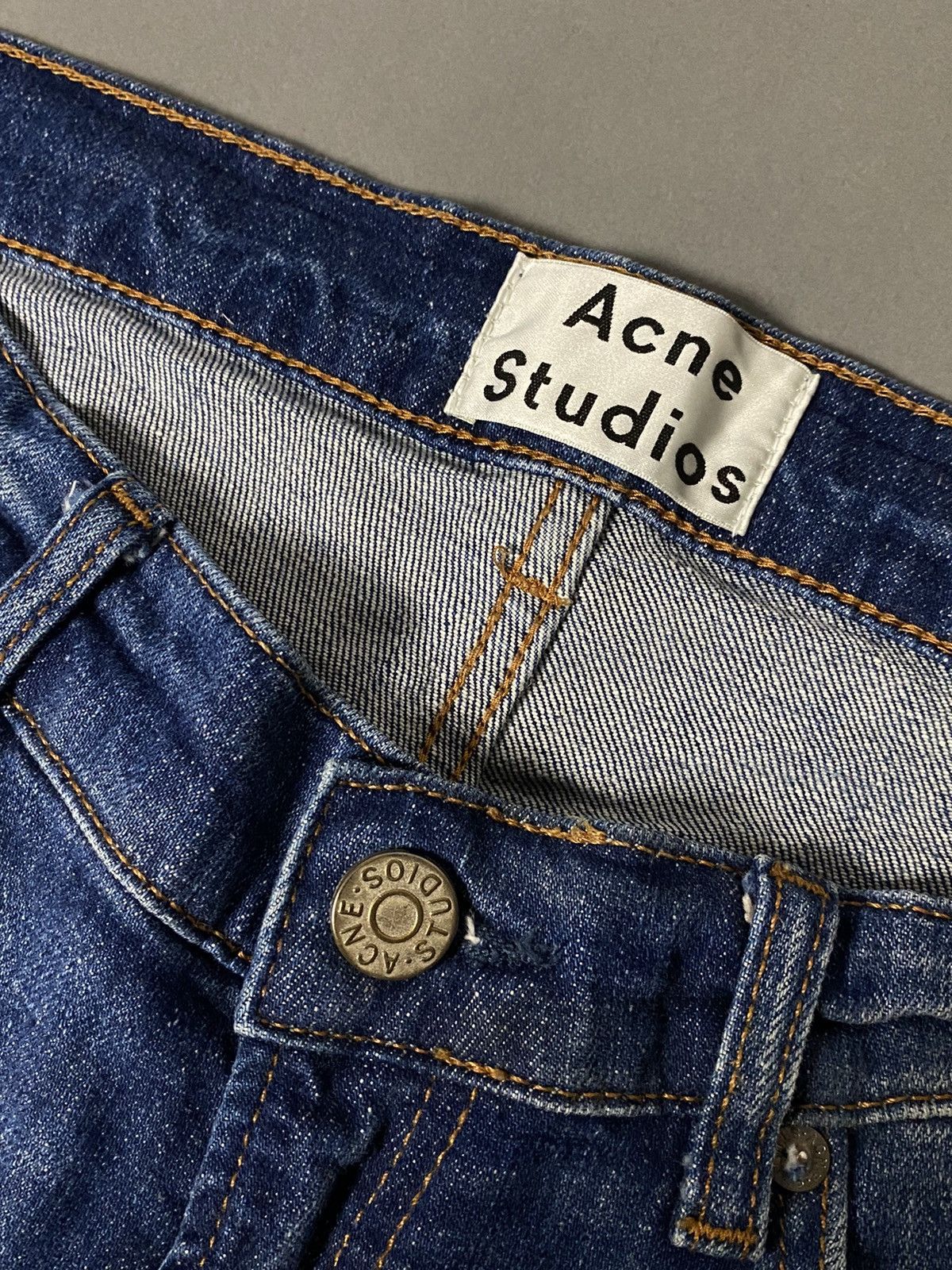 Acne Studios Acne Studios vintage navy jeans denim pants Size US 33 - 2 Thumbnail