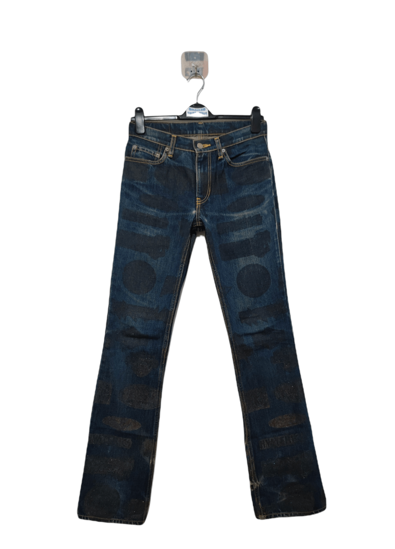 Hysteric Glamour Vintage Hysteric Glamour Glitter Printed Jeans Size US 29 - 1 Thumbnail