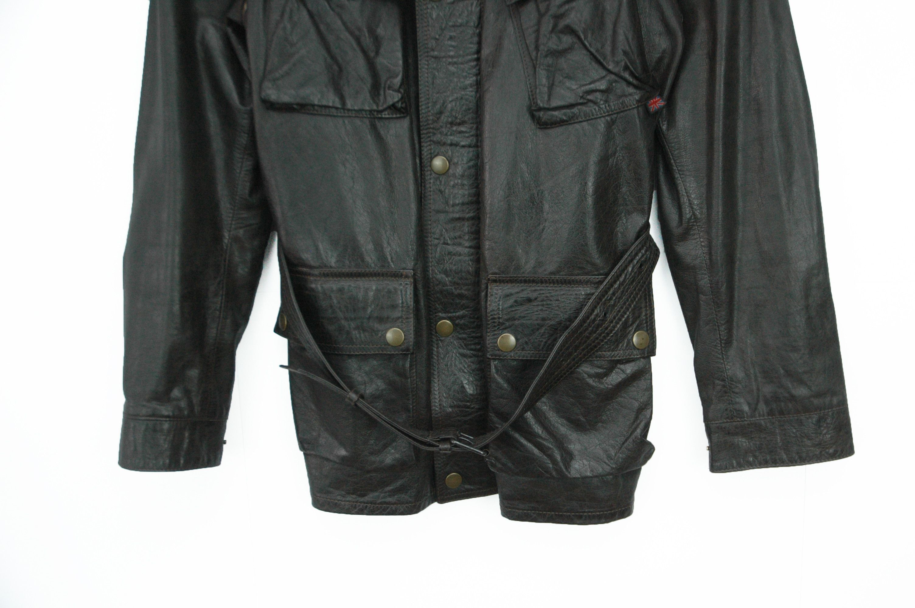 Belstaff Vintage BELSTAFF Trialmaster Leather Motorcycles Jacket Size US XXL / EU 58 / 5 - 9 Thumbnail
