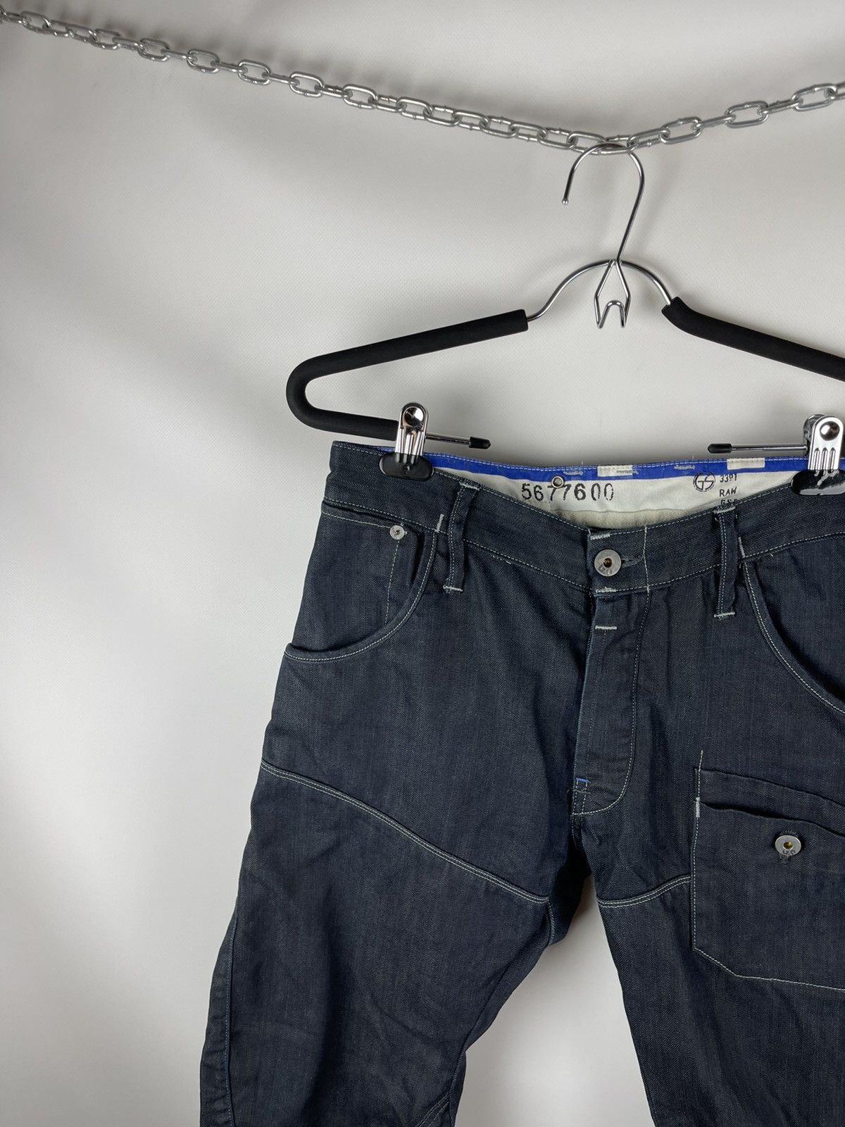 G-Star G-Star Raw 3301 Steel Loose tapered denim jeans pants Size US 31 - 3 Thumbnail