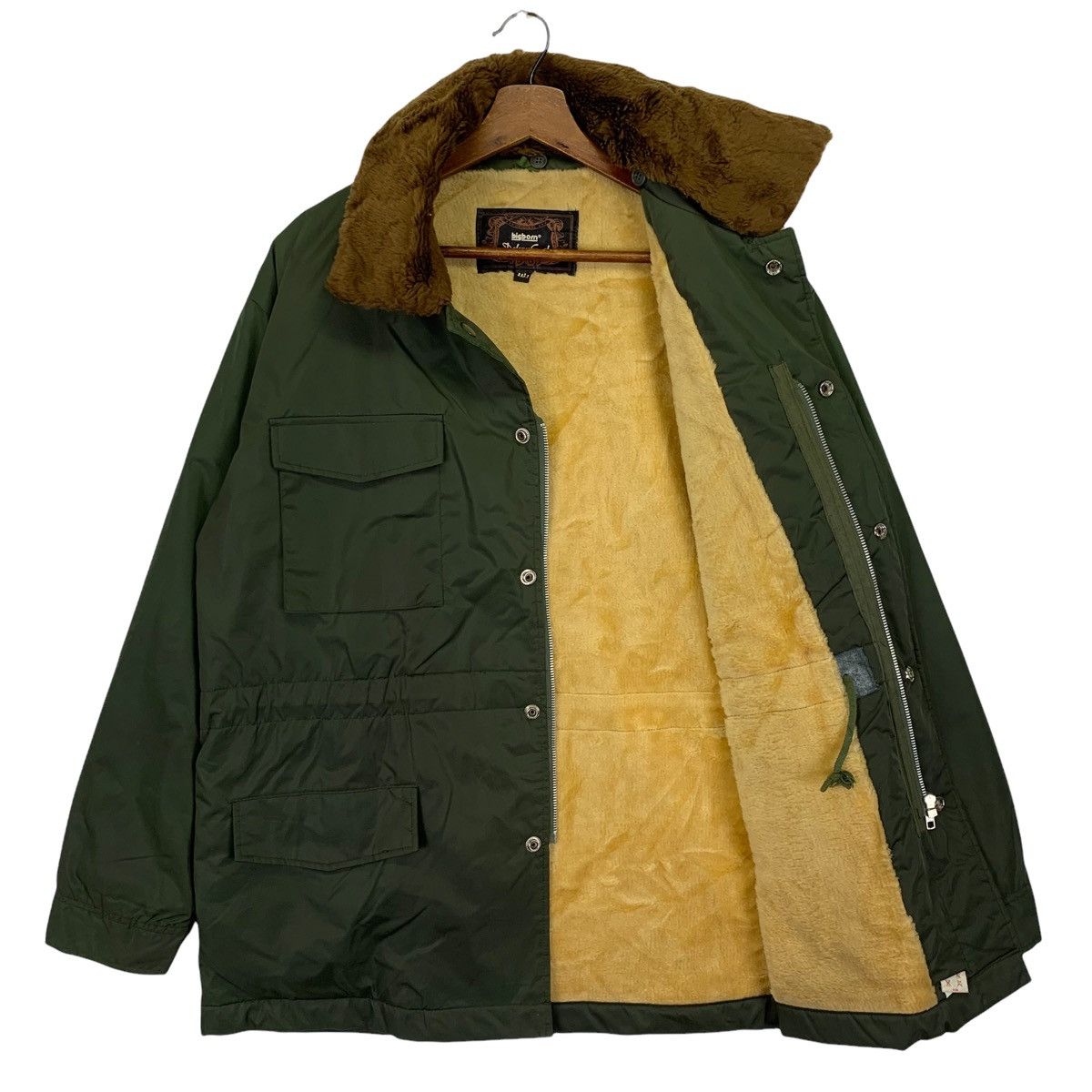 DELUXE Big Born Deluxe Coat Windbreaker Zipper Jacket Size US L / EU 52-54 / 3 - 4 Thumbnail
