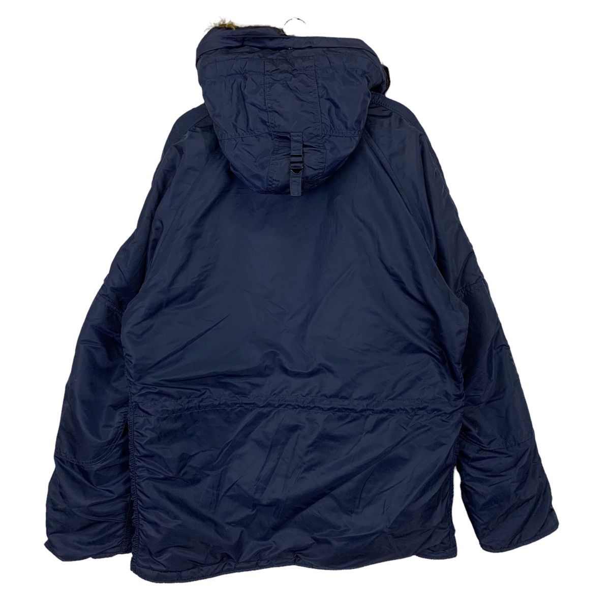 Alpha Industries Vintage Alpha Industries Hoodie Navy Blue Bomber Jacket Size US XL / EU 56 / 4 - 8 Thumbnail