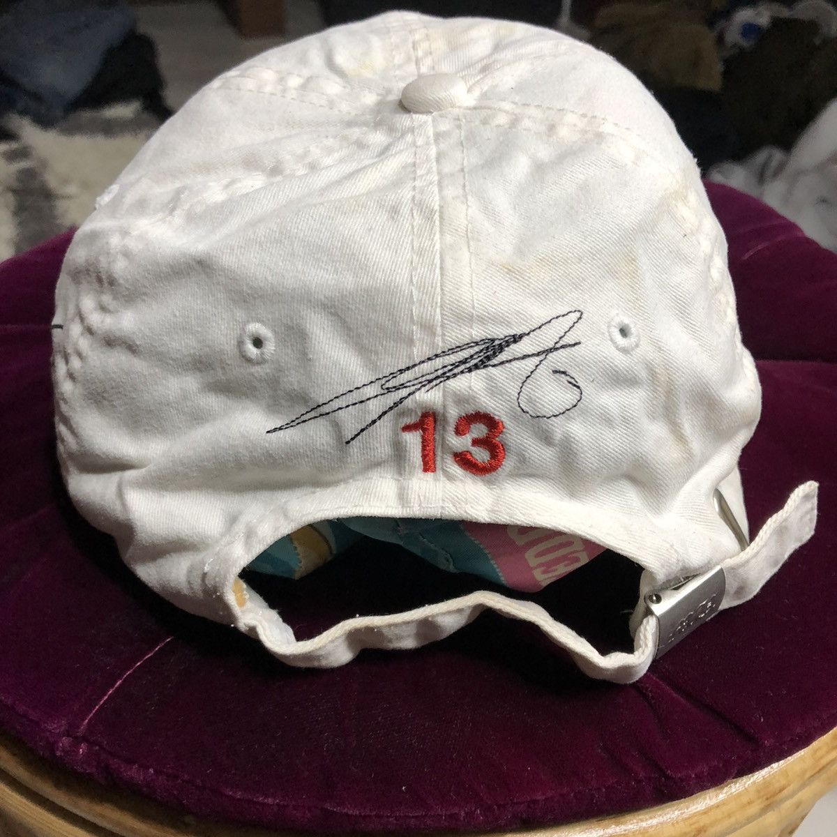 Vintage Vintage Manchester United Cap Size ONE SIZE - 4 Thumbnail