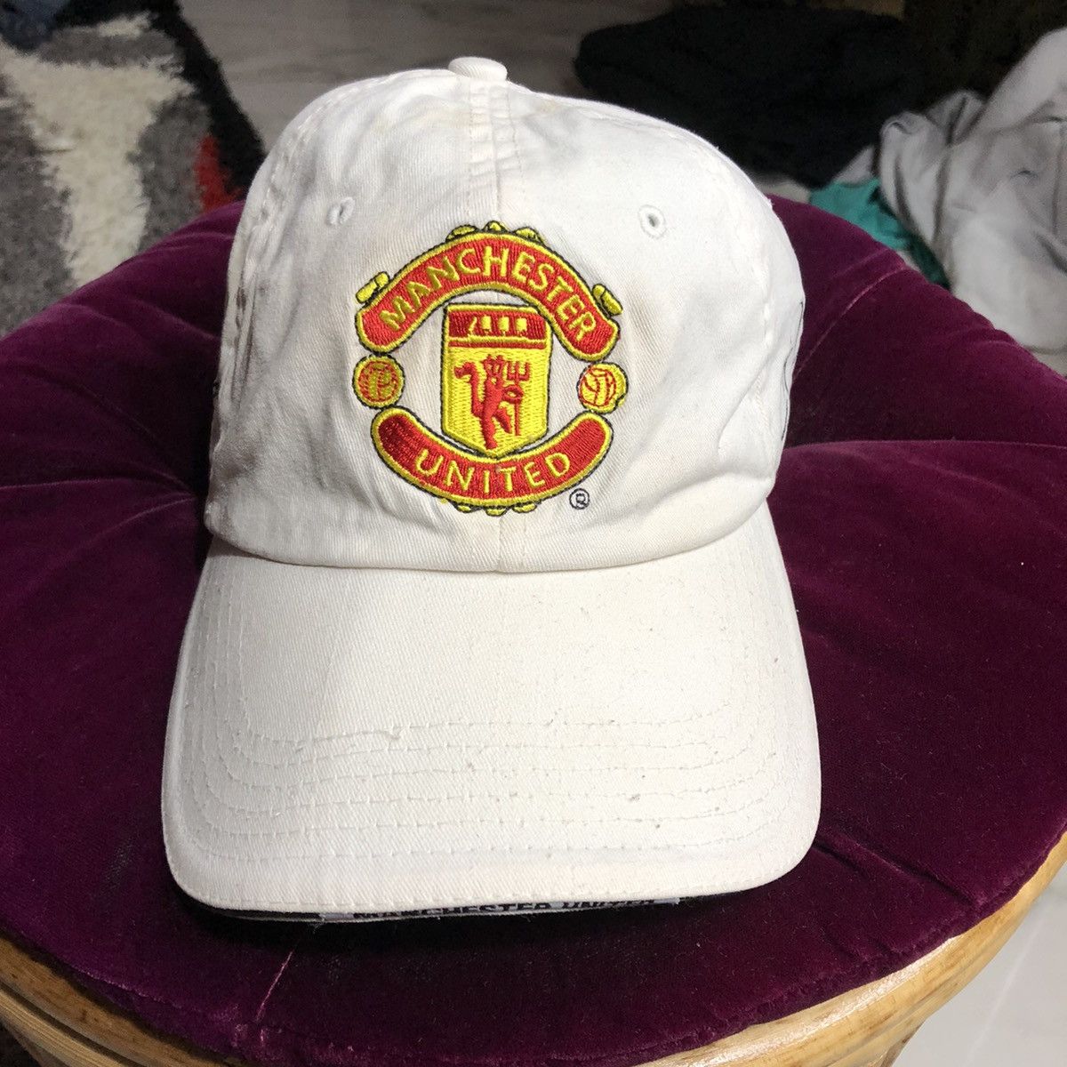 Vintage Vintage Manchester United Cap Size ONE SIZE - 5 Thumbnail