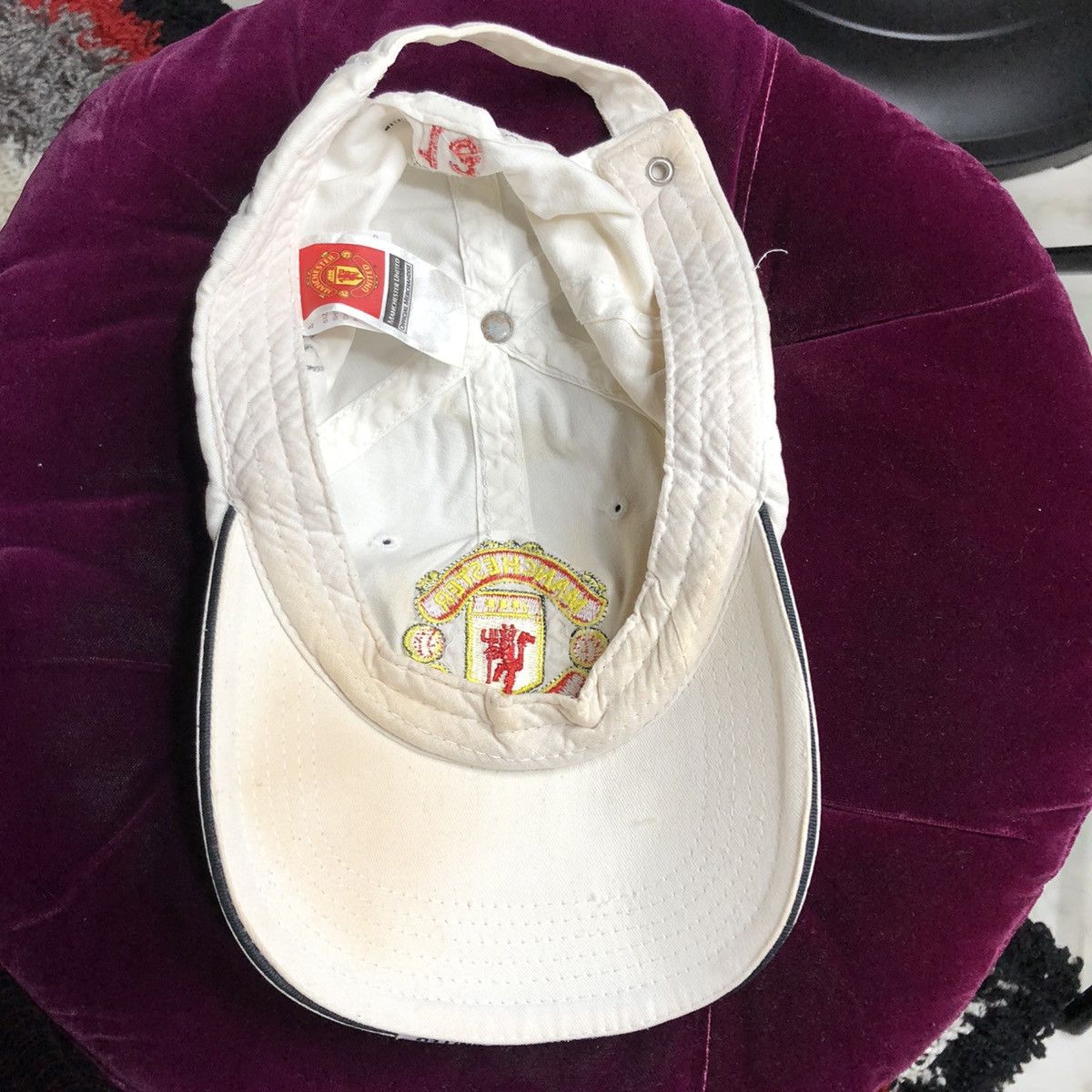 Vintage Vintage Manchester United Cap Size ONE SIZE - 10 Thumbnail