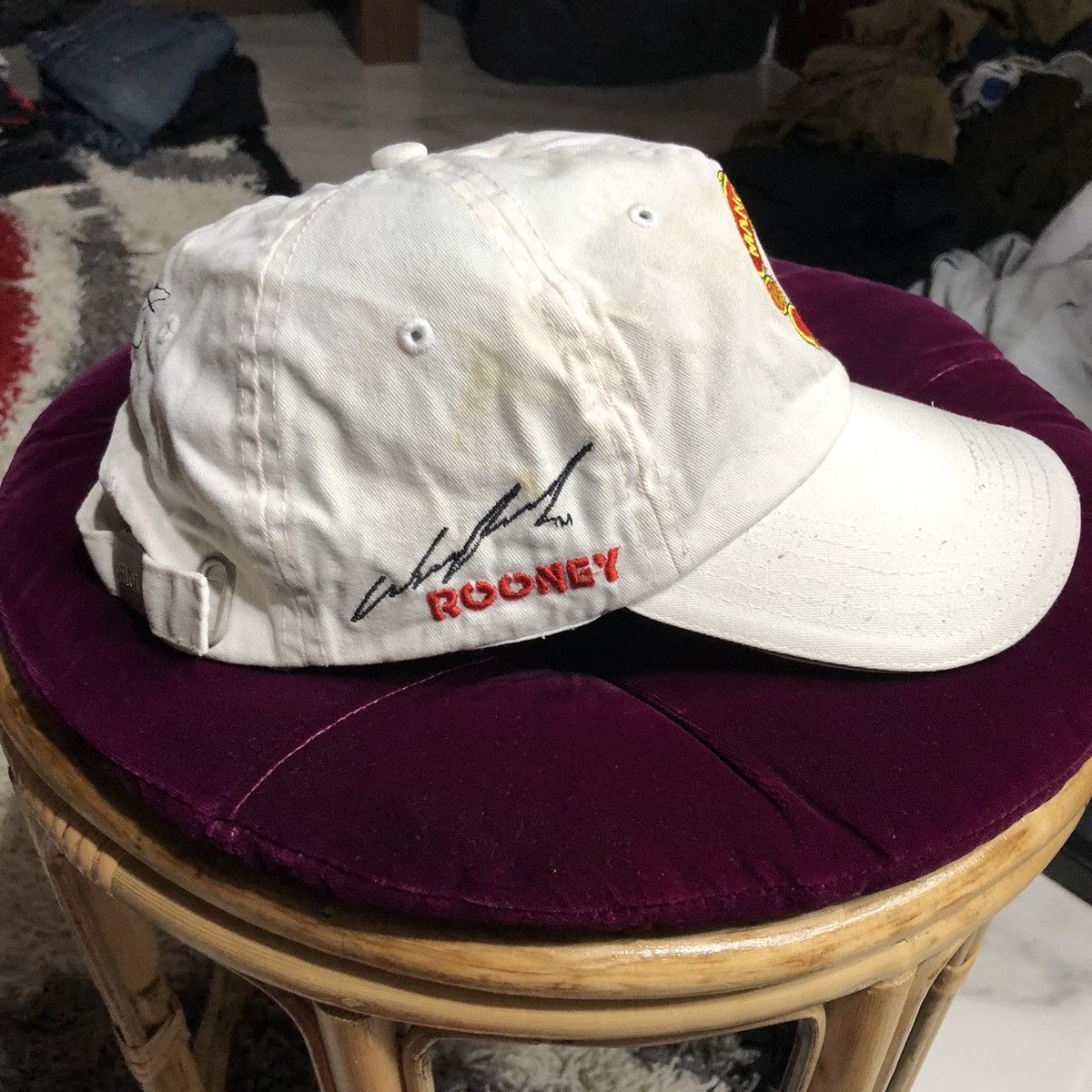 Vintage Vintage Manchester United Cap Size ONE SIZE - 3 Thumbnail