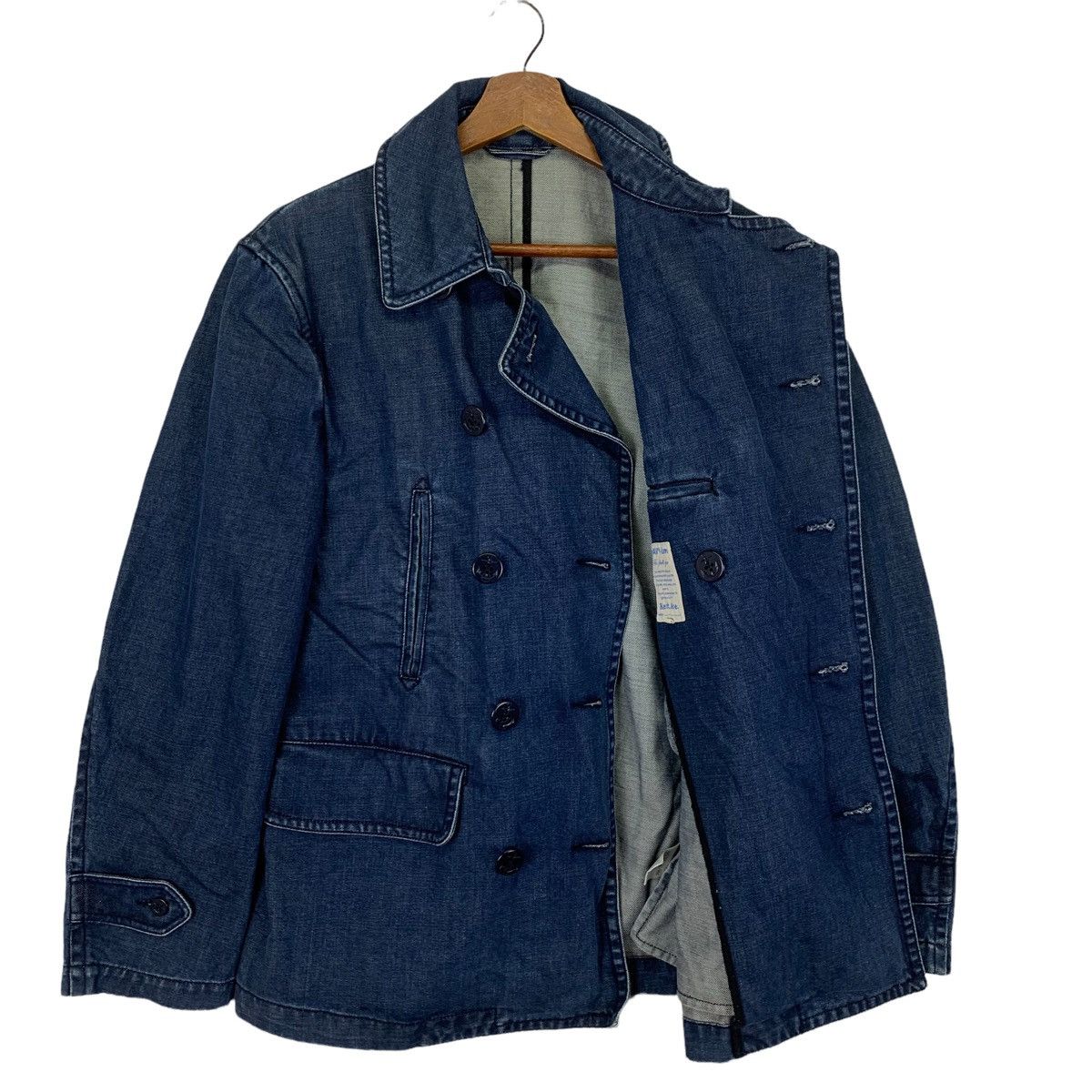 Vintage Vintage Kent Ave ISM Denim Jacket Size US L / EU 52-54 / 3 - 4 Thumbnail