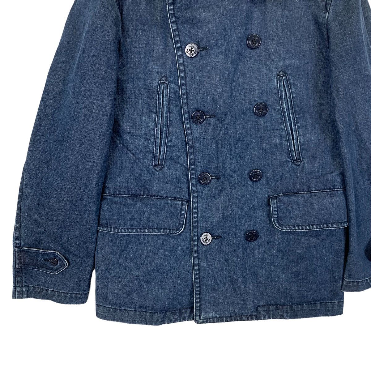 Vintage Vintage Kent Ave ISM Denim Jacket Size US L / EU 52-54 / 3 - 3 Thumbnail