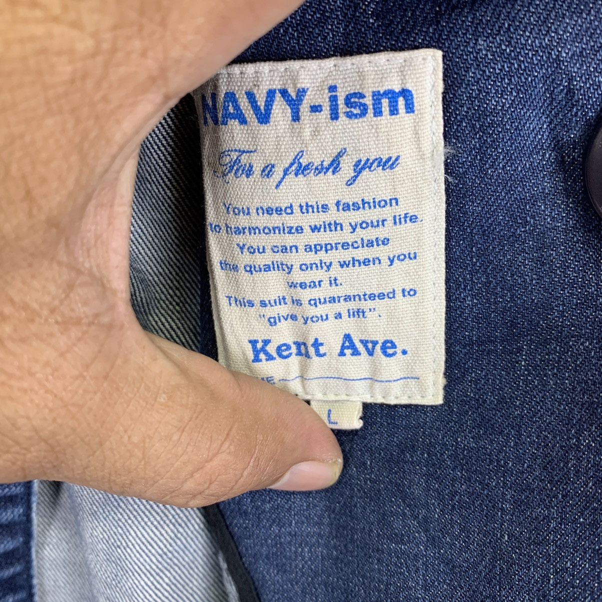 Vintage Vintage Kent Ave ISM Denim Jacket Size US L / EU 52-54 / 3 - 7 Thumbnail