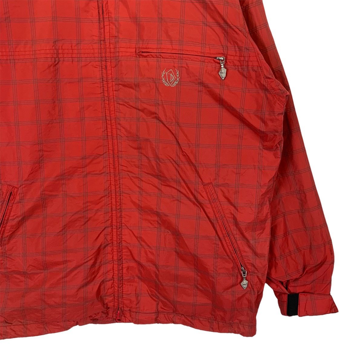 Vintage Vintage D Ski Hoodie Designer Windbreaker Zipper Jacket Size US XL / EU 56 / 4 - 3 Thumbnail