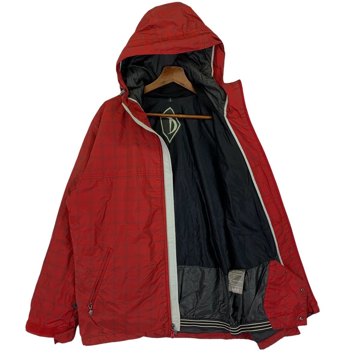 Vintage Vintage D Ski Hoodie Designer Windbreaker Zipper Jacket Size US XL / EU 56 / 4 - 4 Thumbnail