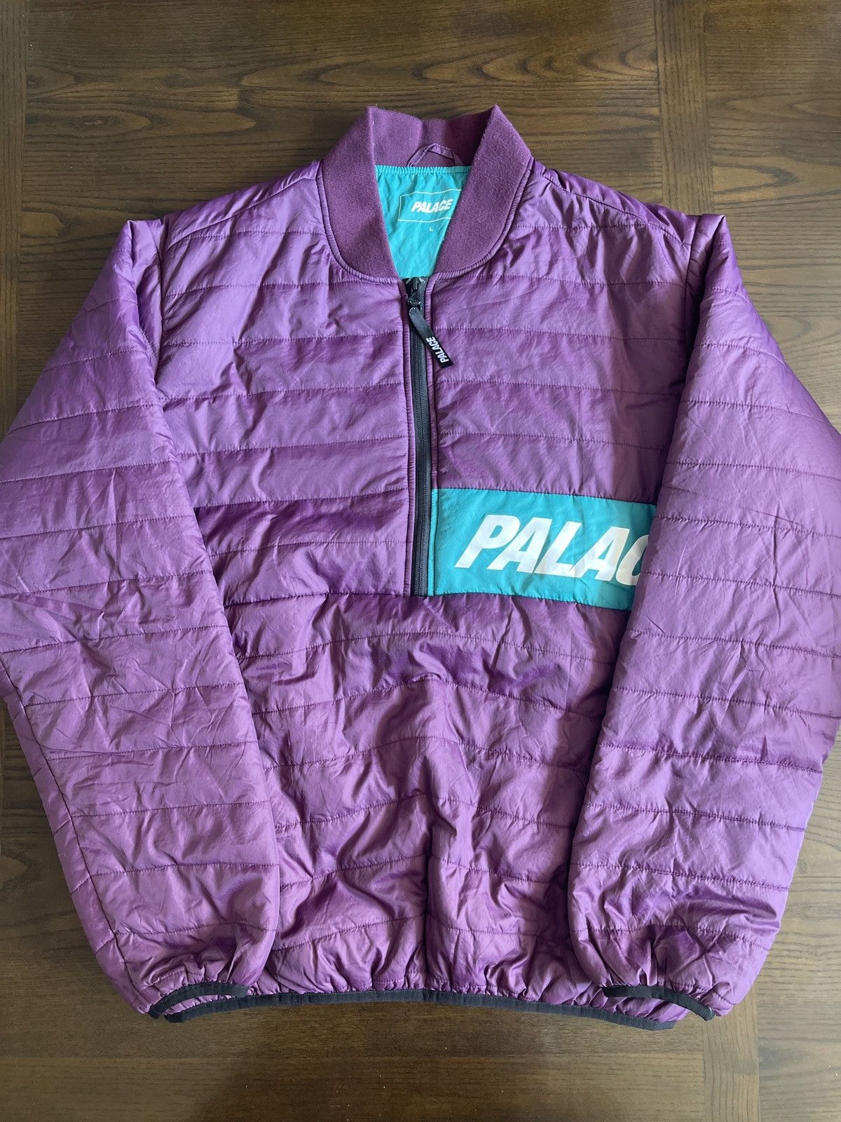 Hysteric Glamour Wool Double Rider Jacket Blue Check