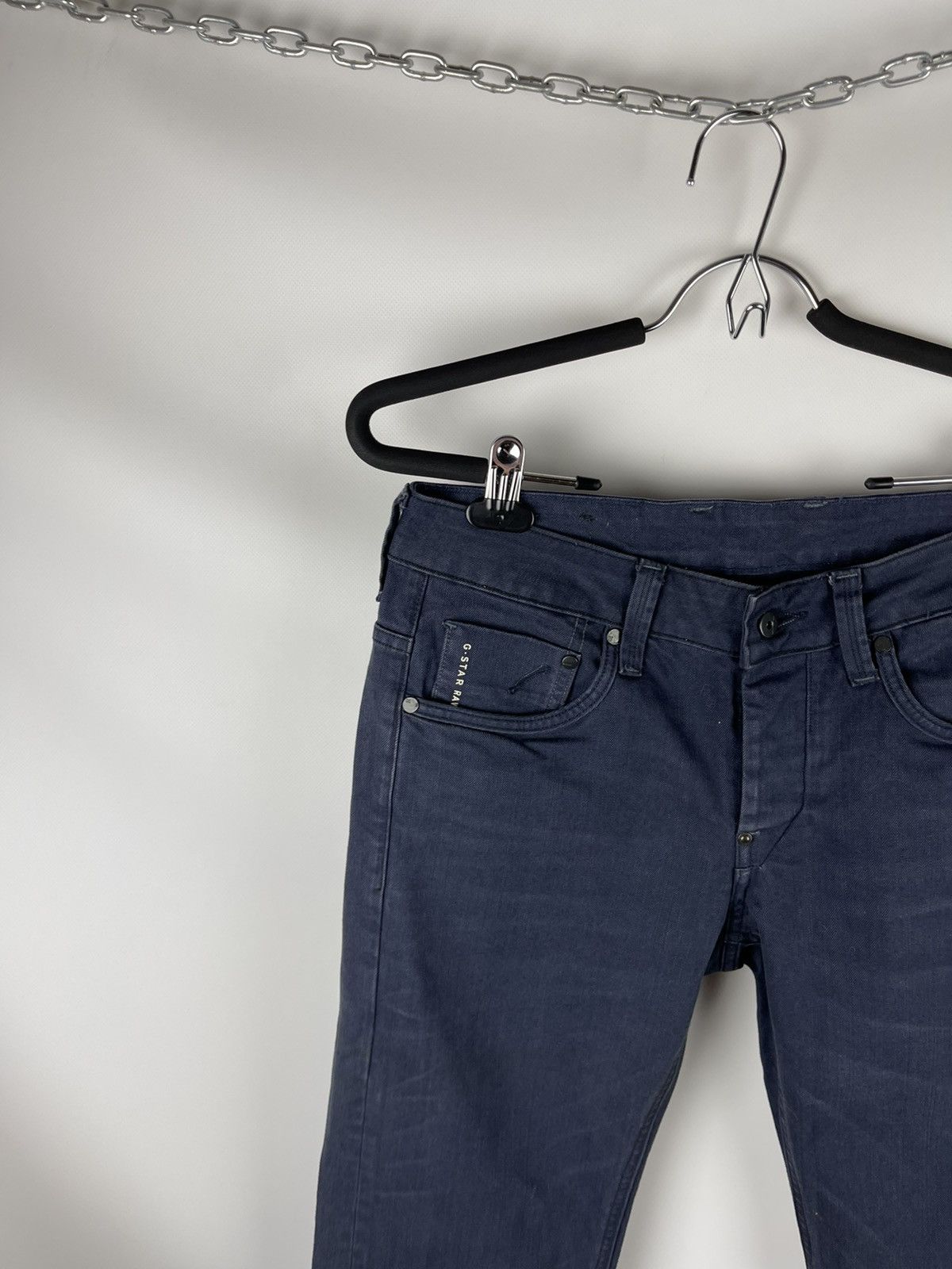 G-Star G-Star Raw Attacc Low Straight Coj blue denim jeans pants Size US 30 / EU 46 - 3 Thumbnail