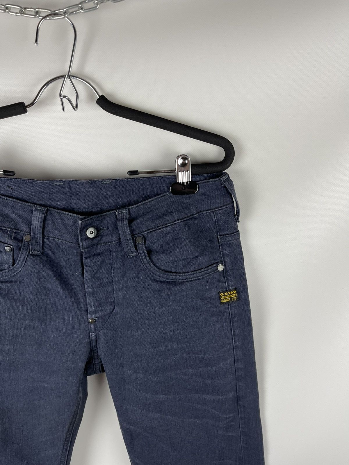 G-Star G-Star Raw Attacc Low Straight Coj blue denim jeans pants Size US 30 / EU 46 - 4 Thumbnail