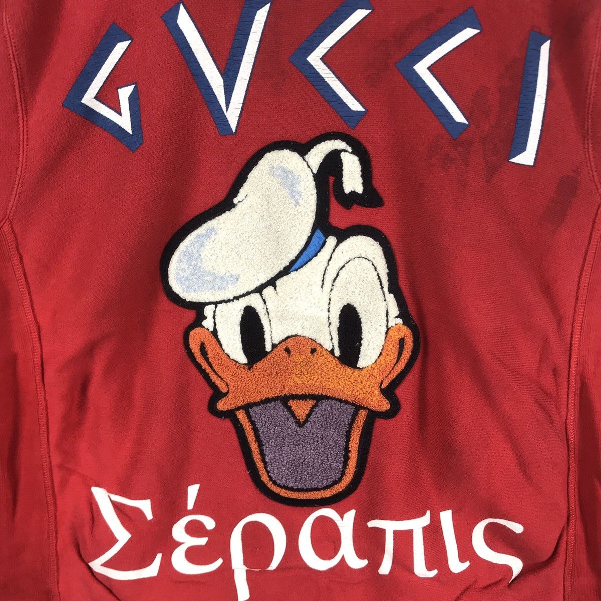 Disney × Gucci Distressed Gucci Disney Donald Duck Sweatshirt Size US XS / EU 42 / 0 - 4 Thumbnail