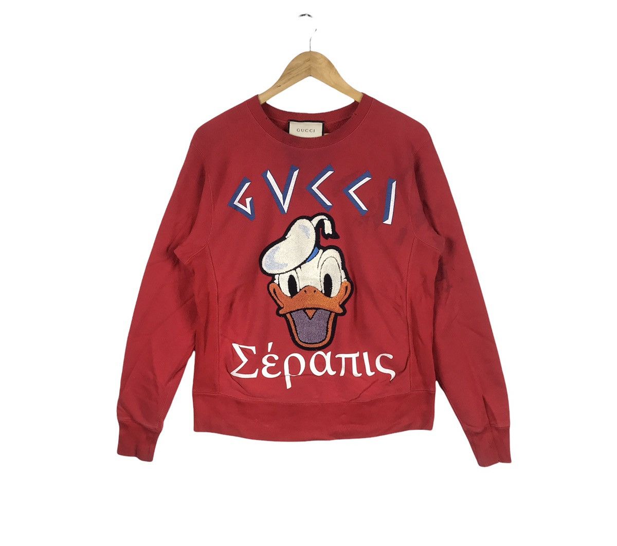 Disney × Gucci Distressed Gucci Disney Donald Duck Sweatshirt Size US XS / EU 42 / 0 - 2 Thumbnail