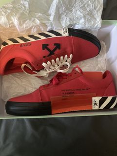 Off white hot sale vulc red