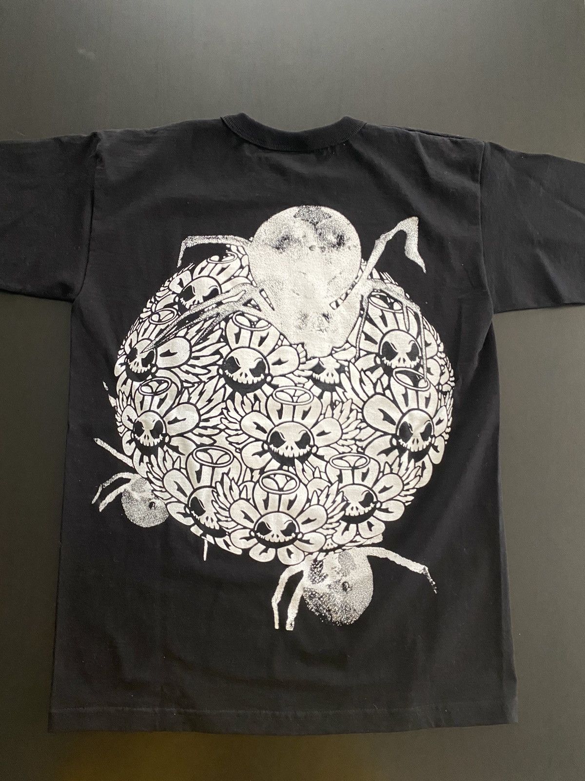 Japanese Brand Sirens Rhinestone Spider T-Shirt Size US M / EU 48-50 / 2 - 2 Thumbnail