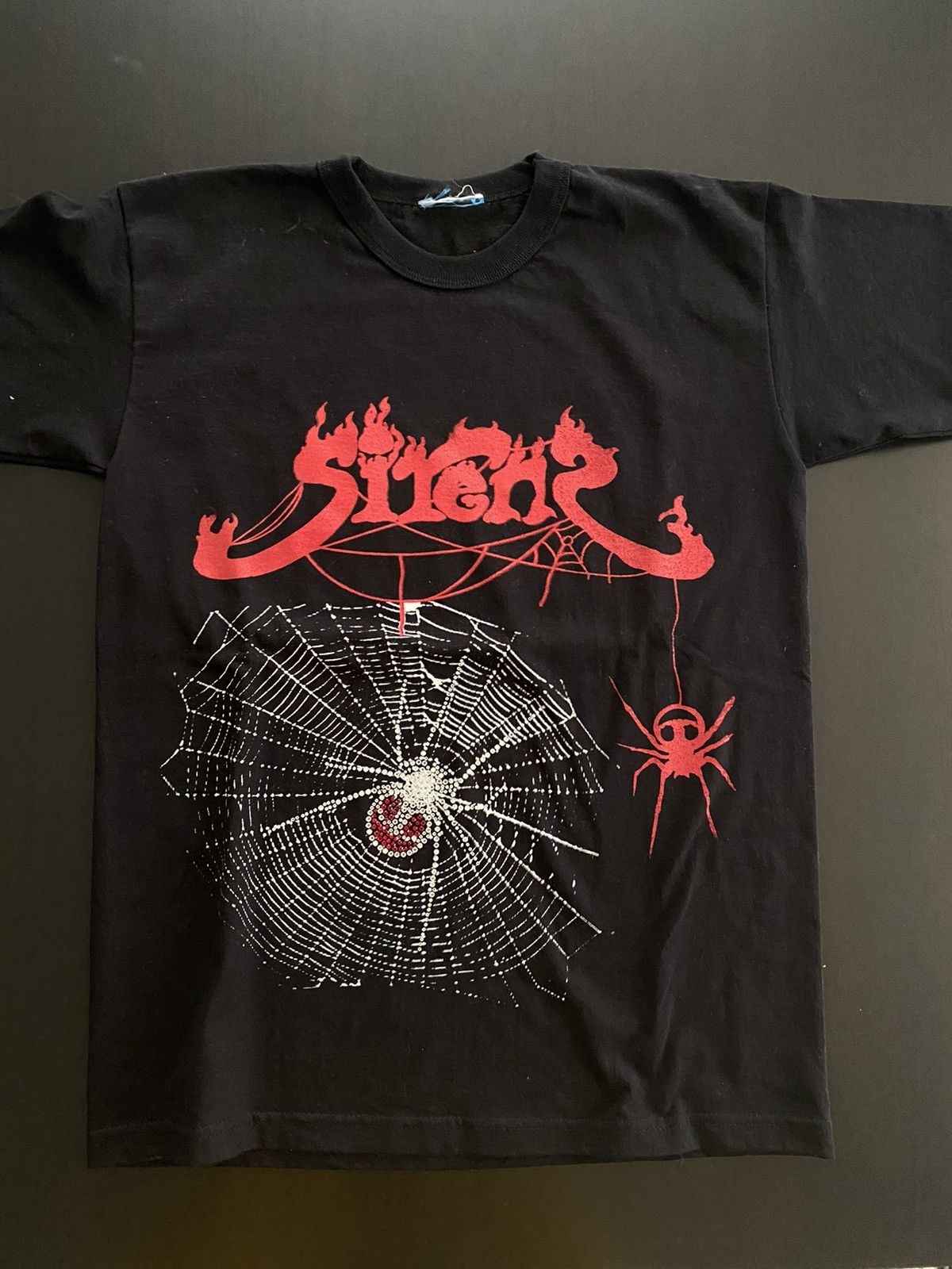Japanese Brand Sirens Rhinestone Spider T-Shirt Size US M / EU 48-50 / 2 - 1 Thumbnail