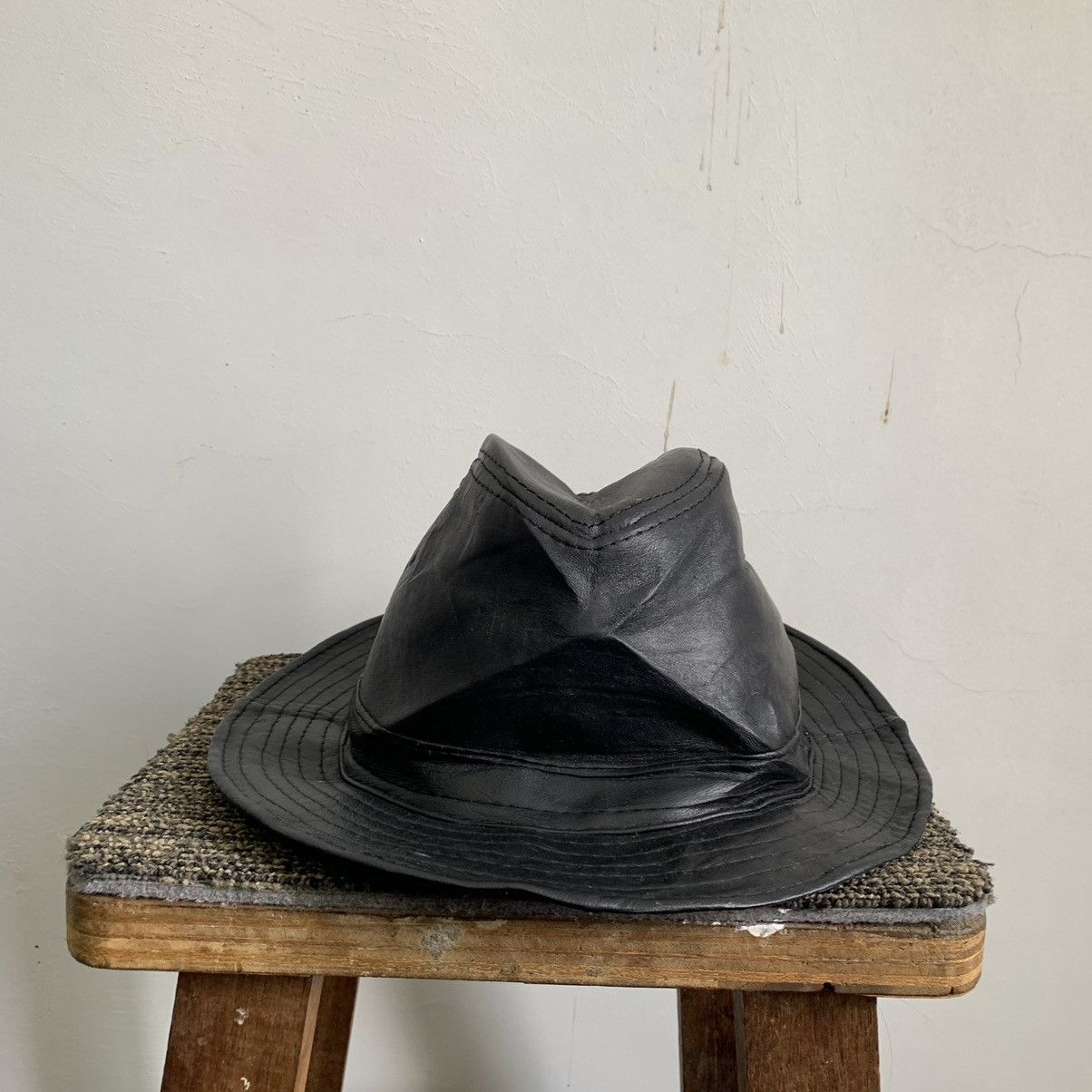 Genuine Leather Leather Barretta Bucket Hat Cap Size ONE SIZE - 2 Thumbnail