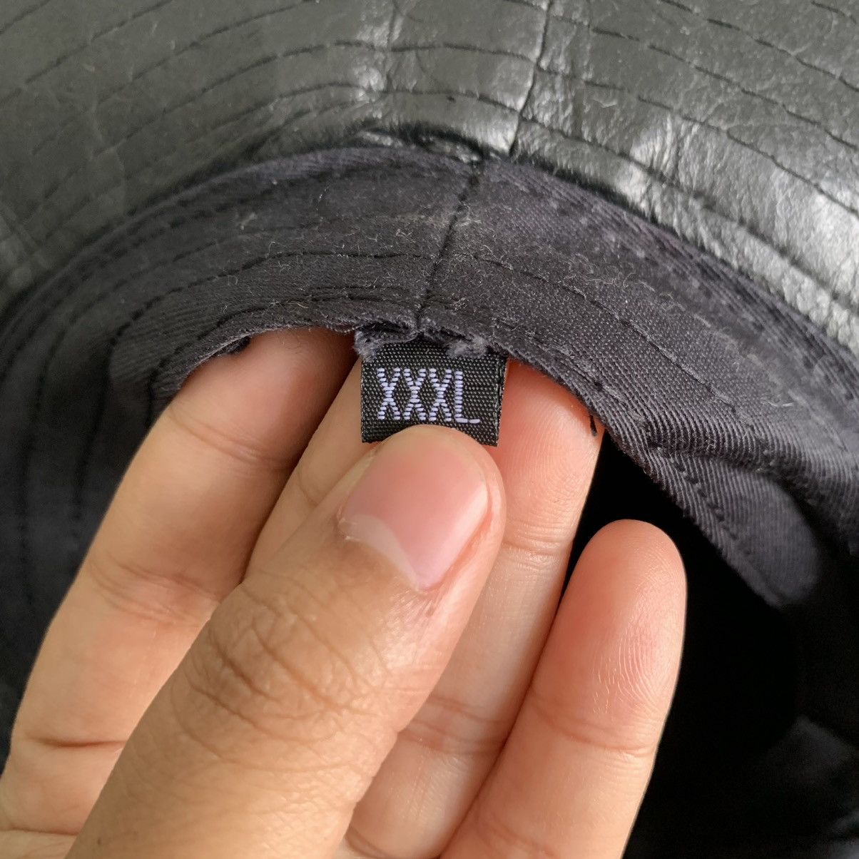 Genuine Leather Leather Barretta Bucket Hat Cap Size ONE SIZE - 5 Thumbnail