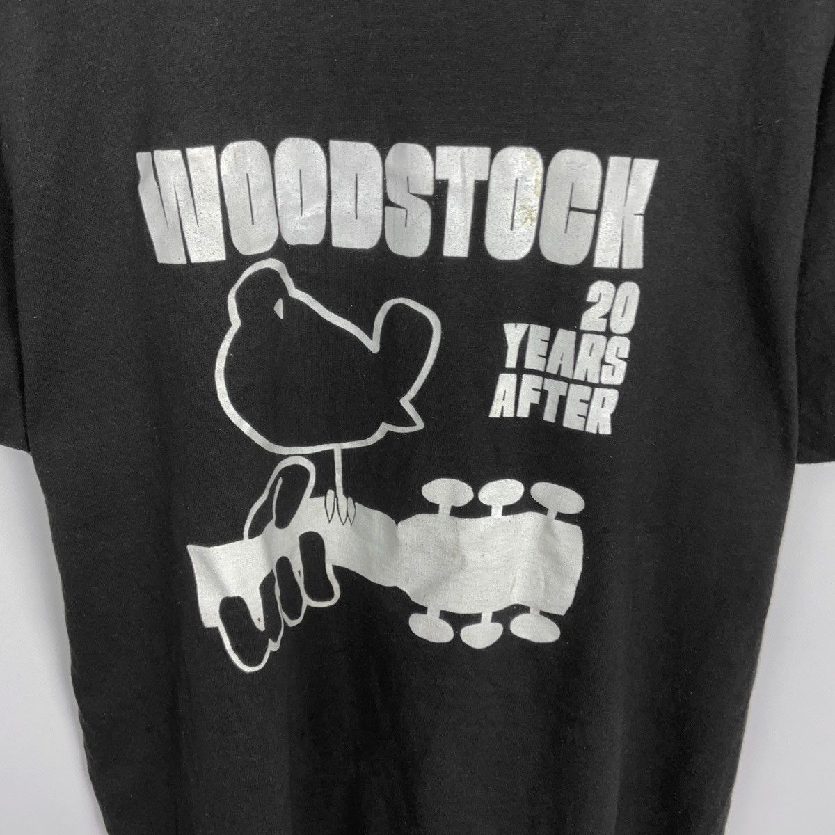 Band Tees Vintage 80s Woodstock 20 years after Single Festival tee Size US L / EU 52-54 / 3 - 2 Thumbnail