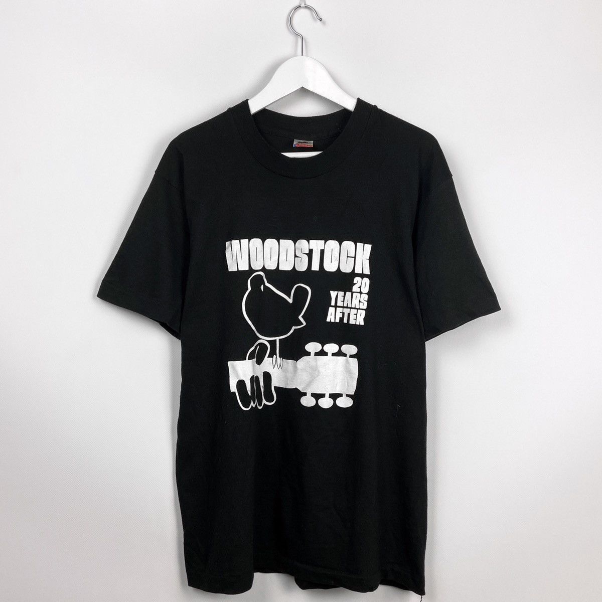 Band Tees Vintage 80s Woodstock 20 years after Single Festival tee Size US L / EU 52-54 / 3 - 1 Thumbnail