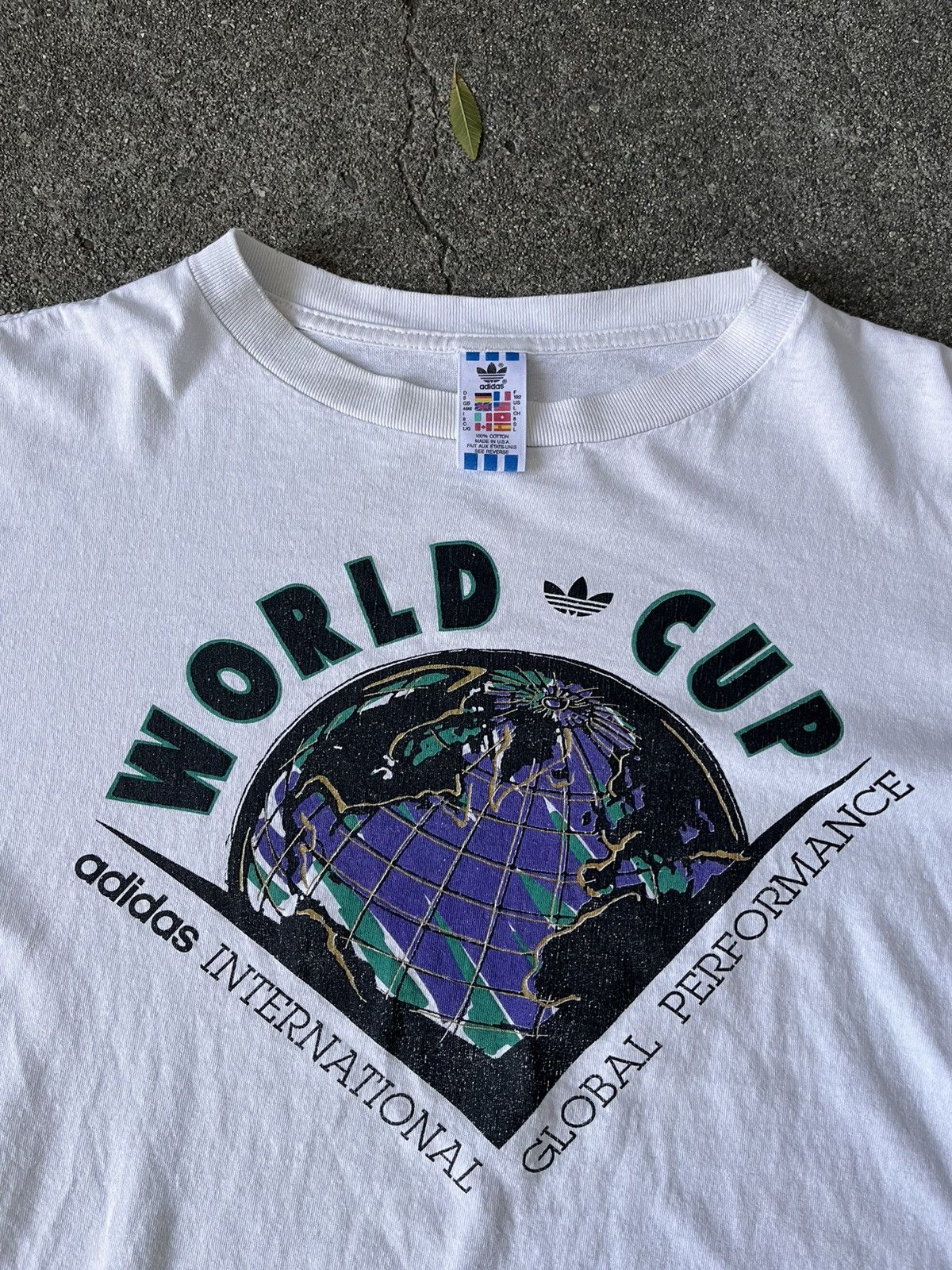 Adidas Vintage Adidas World Cup 1994 Size US XL / EU 56 / 4 - 2 Thumbnail