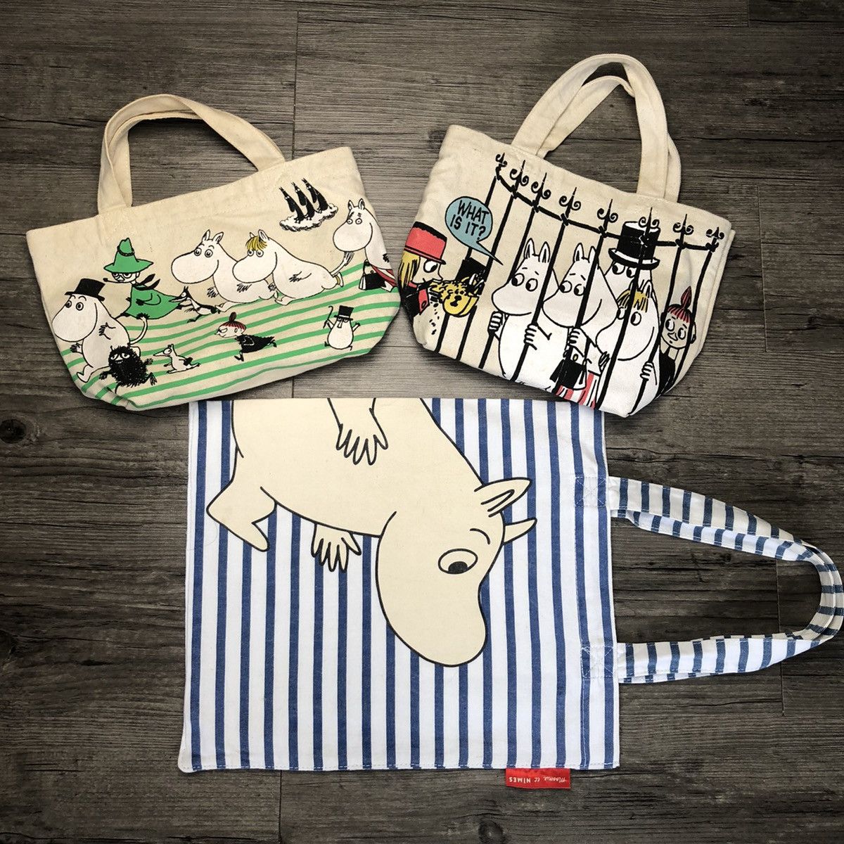 Cartoon Network × Vintage The Moomins Tote Bag Size ONE SIZE - 10 Thumbnail