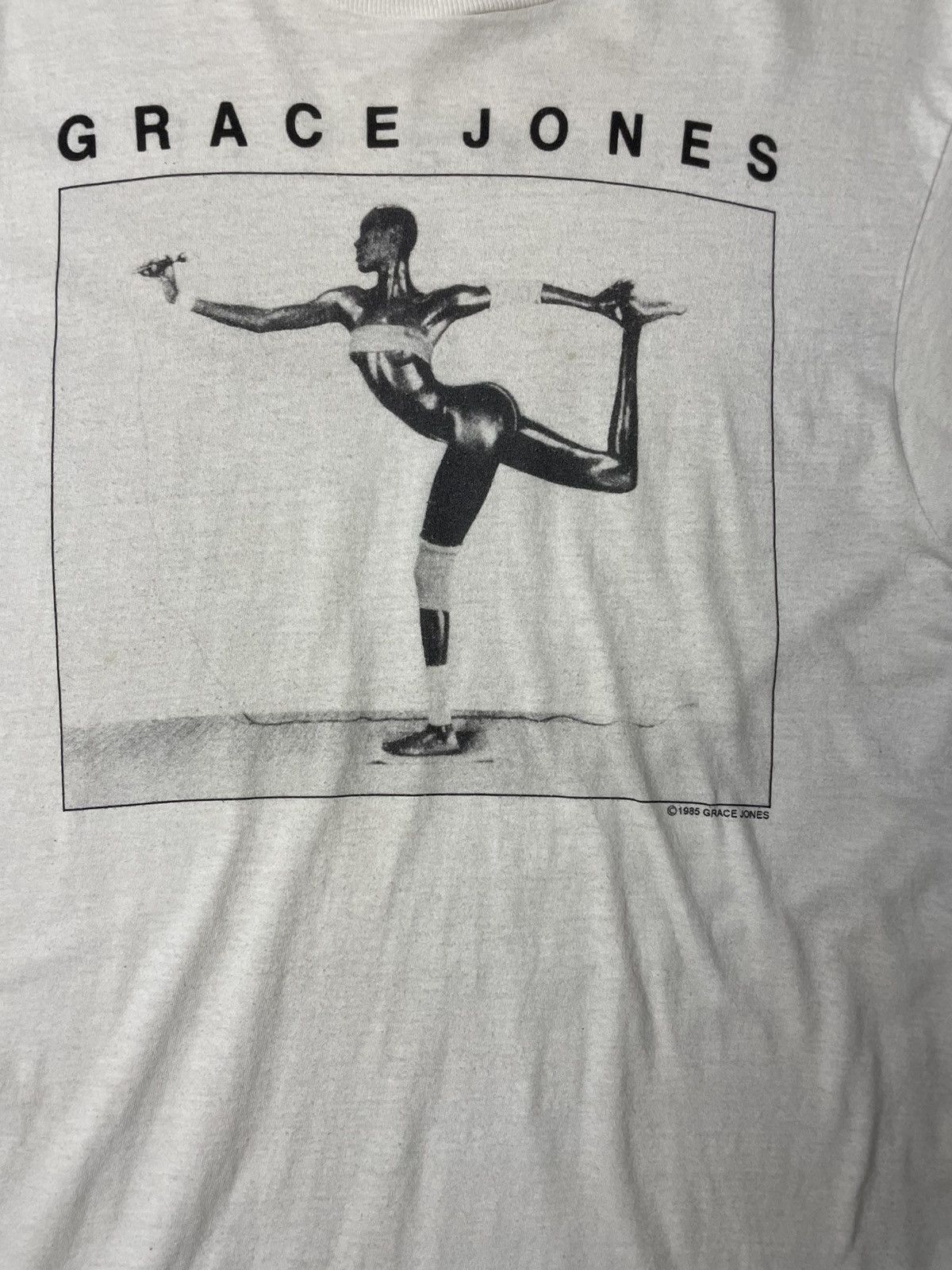Vintage Vintage 1985 Grace Jones 'Island Life' T-Shirt | Grailed