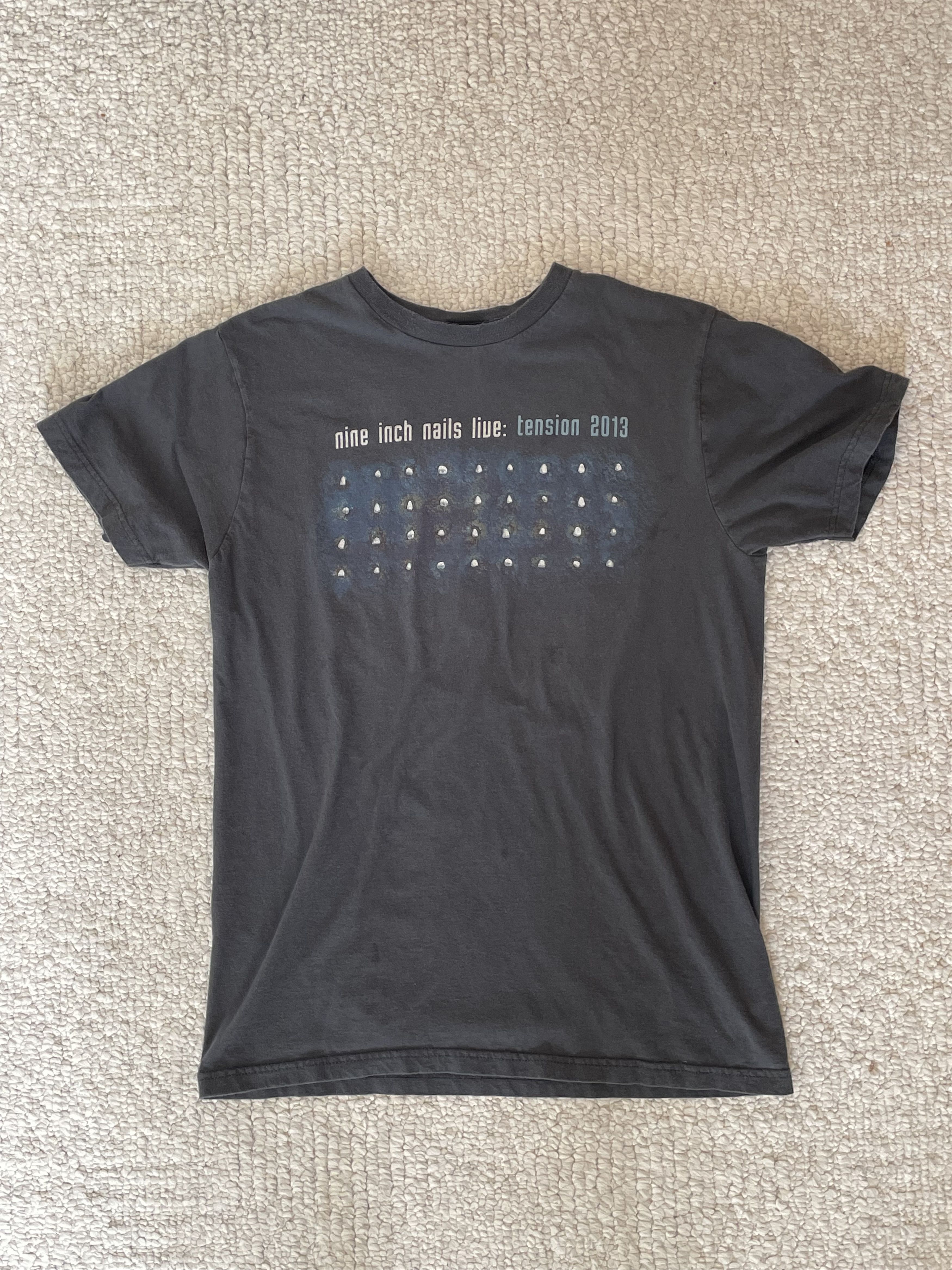 NINE INCH NAILS / Tour 2013 Tシャツ（L） Nine Inch Nails Tension 2013 Tour Black T-shirt T-shirt