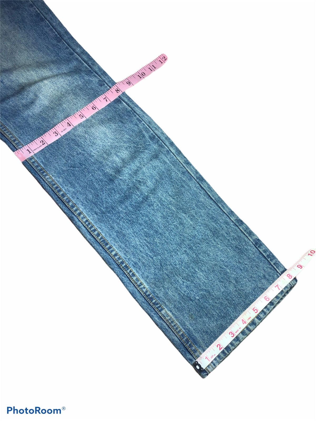 Hypebeast × Japanese Brand XGIRL SPELL OUT DENIM Size US 32 / EU 48 - 8 Thumbnail