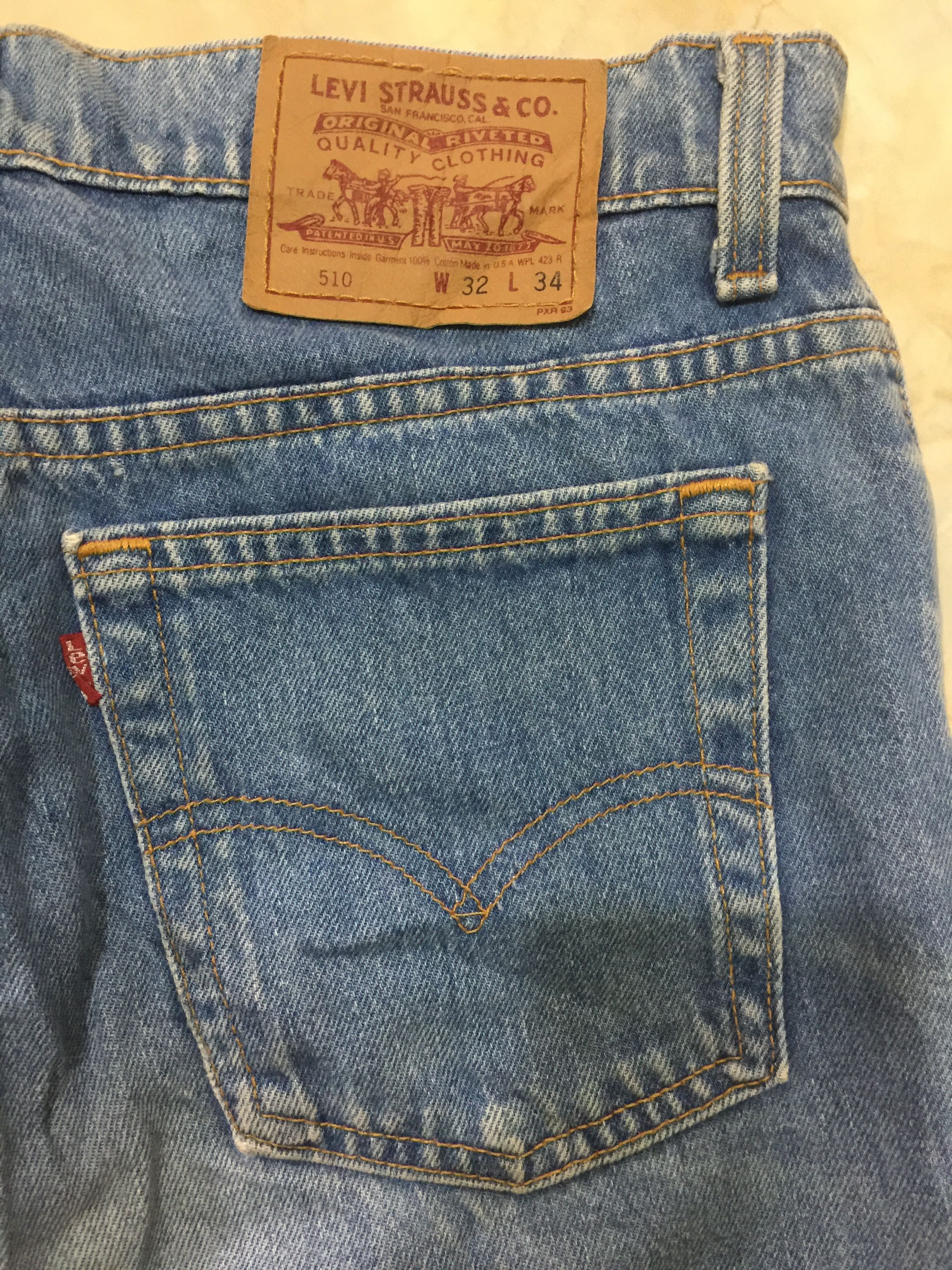 Levi's × Levi's Vintage Clothing Vintage 90s Levis 510 Made In USA Size US 32 / EU 48 - 13 Thumbnail